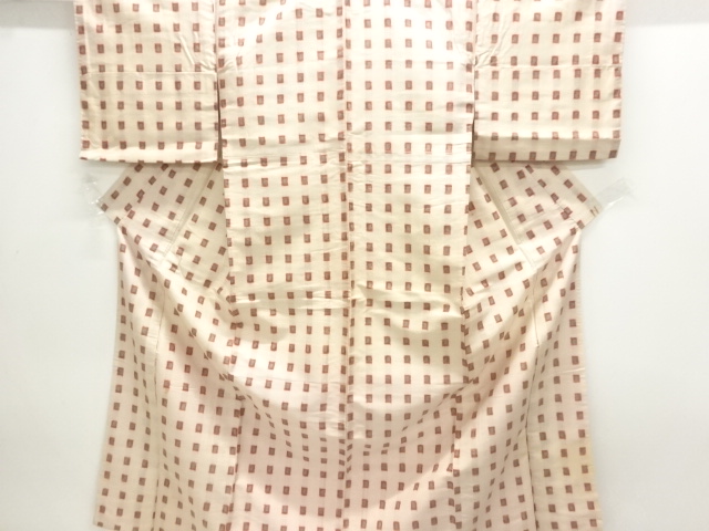 JAPANESE KIMONO / ANTIQUE KIMONO / MEISEN / SILK / SQUARE